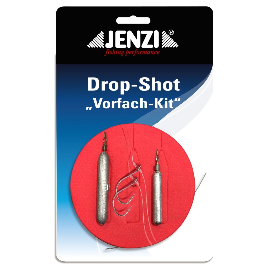 Drop Shot Leader-Kit Ready to Fish - JENZI - fishing performance